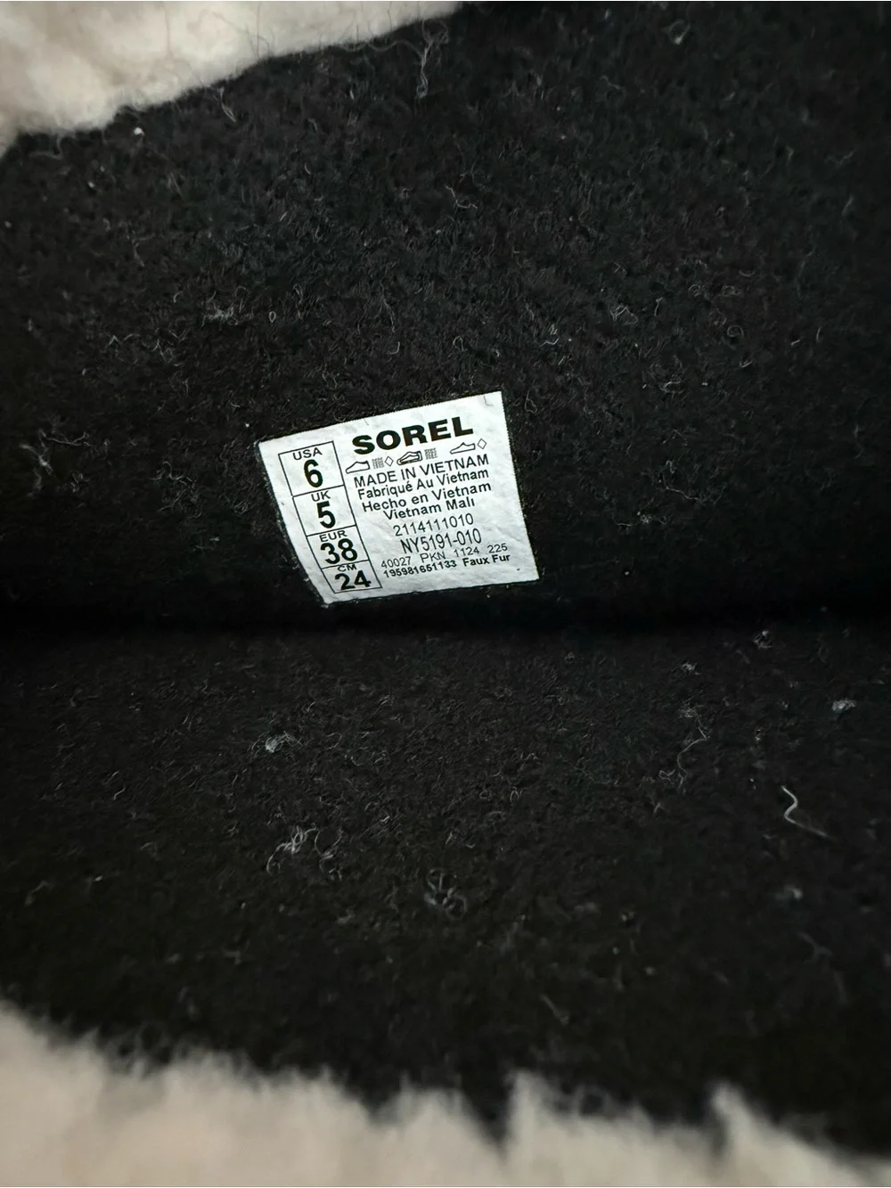 NWT Sorel Yoot Pac Nylon WP Youth Size 6/Women’s Size 7.5 (EU 38)